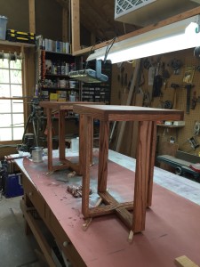Finish applied, next step Polyurethane