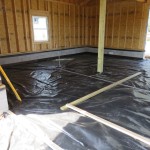 Barn ready for the concrete pour.