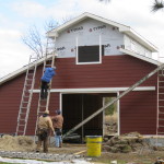 Work continues on a very windy day (2/25/16)